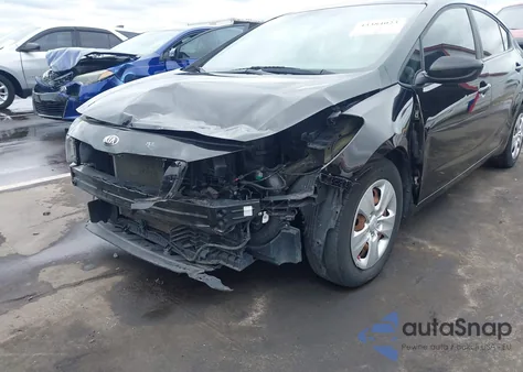 2017 Kia Forte Lx z USA, uszkodzony, nr VIN 3KPFK4A71HE101302